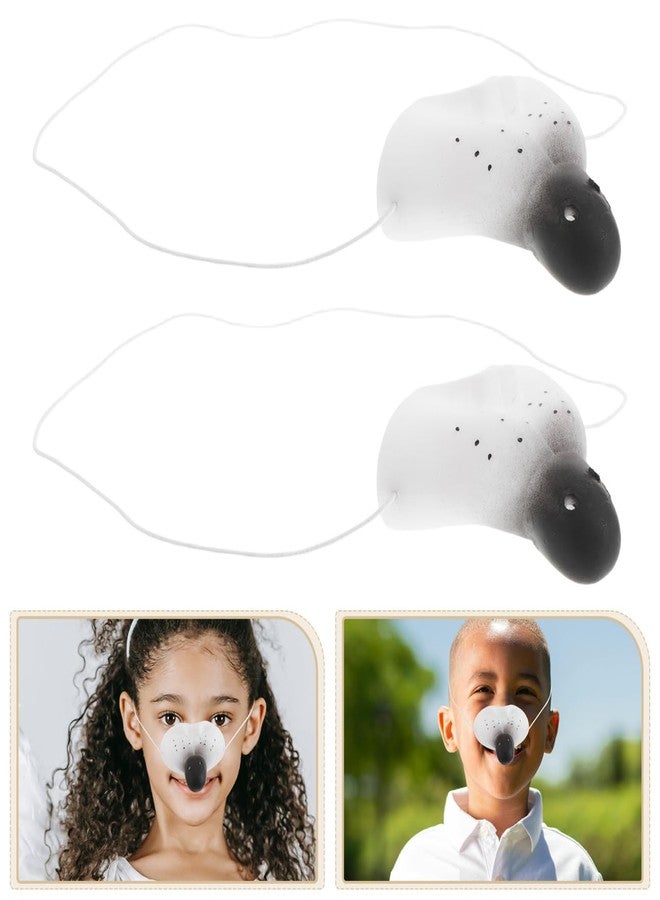 INOOMP Realistic Mouse Nose Costume Prop Lightweight Fake Rat Nose for Party Cosplay Animal Dress-up Performance Accessory - Image 2